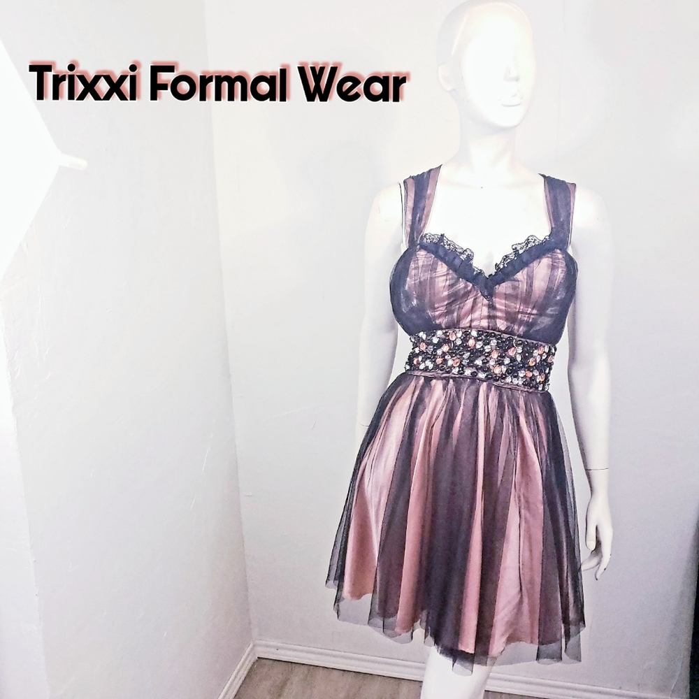 Mardigras Ball  Trixxi Formal Cocktail Dress